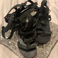 Free People Shoes | Free People Gladiator Sandal | Color: Black | Size: 7