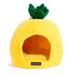 Yellow Pineapple Pet Bed, 16" L X 15" W X 15" H, Small