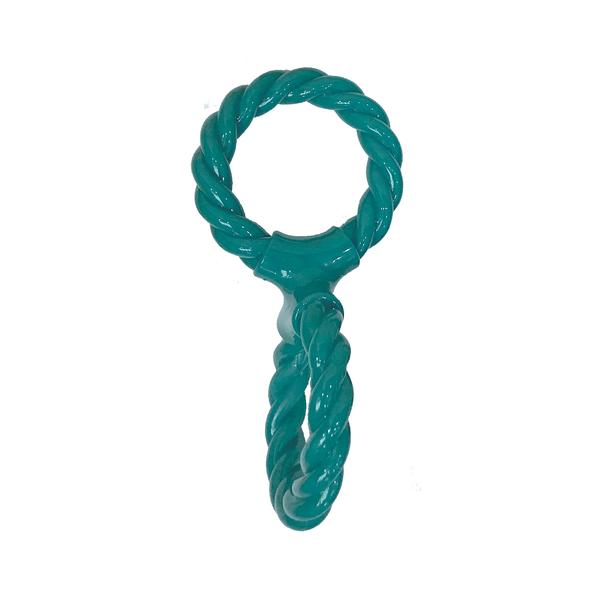 infinity-tpr-rope-double-ring-twist-dog-toy,-medium,-blue/