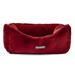 Burgundy Cloud Collection Plush Pet Bed, 22" L X 18" W X 8" H, Small/Medium