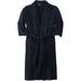 Men's Big & Tall Terry Bathrobe with Pockets by KingSize in Black (Size 8XL/9XL)