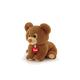 Trudi Puppies TUDE6000 Teddy Bär Baby ca. 17 cm (Größe S), Plüschtier, hochwertiges Stofftier mit weichen Materialien, realistische Details, extra kuschelig, waschbar, Kuscheltier für Kinder, Braun