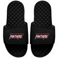 Men's ISlide Black Clark Atlanta Panthers Wordmark Slide Sandals