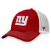 Men's Fanatics Branded Red/White New York Giants Fundamental Trucker Unstructured Adjustable Hat