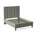 Braxton Culler Emory Upholstered Bed Upholstered in Gray/Blue | 65 H x 67 W x 88 D in | Wayfair 808-021/0216-53/GREYSTONE