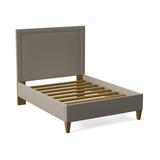 Braxton Culler Emory Upholstered Bed Upholstered in Gray/White/Brown | 65 H x 67 W x 88 D in | Wayfair 808-021/0851-73/HONEY