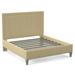 Braxton Culler Emory Upholstered Bed Upholstered in Green/Blue | 65 H x 82 W x 88 D in | Wayfair 808-026/0252-54/GREYSTONE