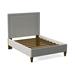 Braxton Culler Emory Upholstered Bed Upholstered in White | 65 H x 67 W x 88 D in | Wayfair 808-021/0851-93/HAVANA