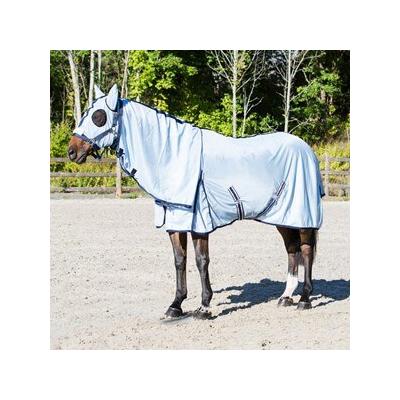 Horze Freja Combo Cover All Fly Sheet with Mask - 69 - Light Blue