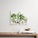 Dakota Fields 'Boho Plant Scene w/ Cacti & Succulents in Pots' Watercolor Painting Print Wood in Brown | 20" H x 16" W x 1.5" D | Wayfair