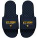 Men's ISlide Navy West Virginia Mountaineers Basketball Wordmark Slide Sandals