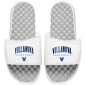 Men's ISlide White Villanova Wildcats Basketball Wordmark Slide Sandals