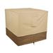 Arlmont & Co. Dustproof Rain Breathable Patio Dining Set Cover in Brown, Size 30.0 H x 34.0 W x 34.0 D in | Wayfair