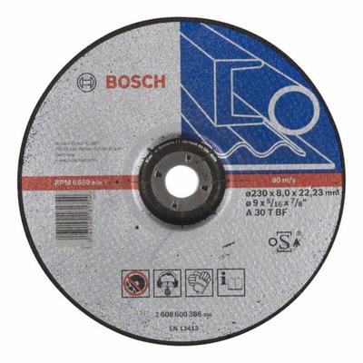 Bosch - Accessories 2608600386 Schruppscheibe gekröpft 230 mm 1 St. Stahl