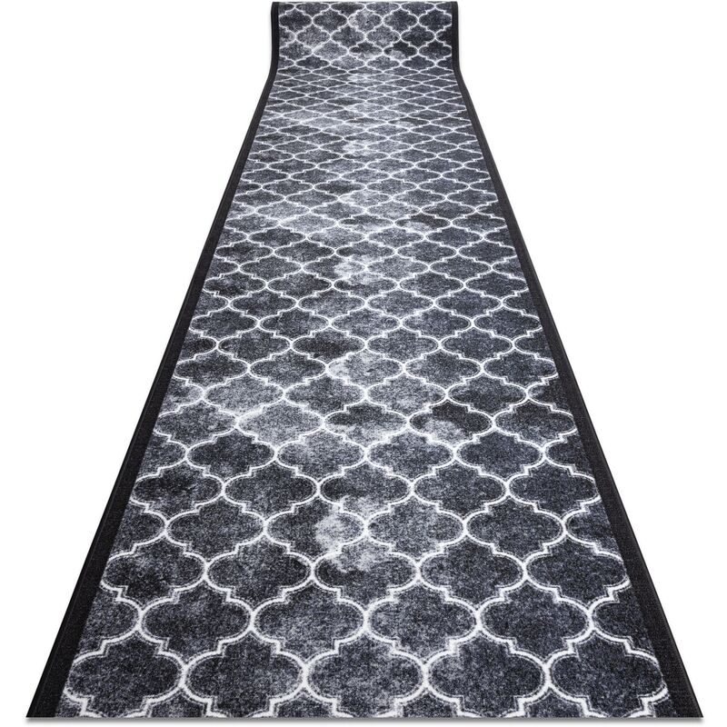 Läufer Antirutsch clover grau 80 cm gray 80×400 cm