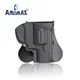 Amomax-Holster électrique de niveau II revolver J Frame adapté pour S & W Sluggish Antarctal 2"