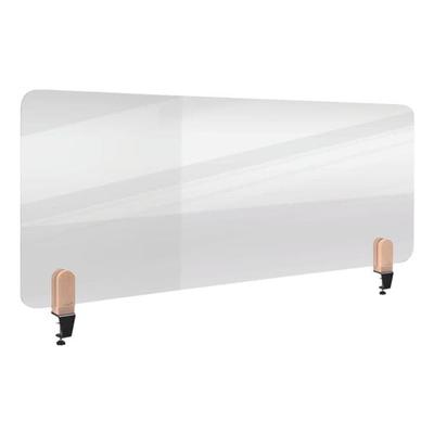 Legamaster Tischtrennwand transparent »ELEMENTS« 60x160 cm Klemmhalterung transparent, 160x60x0.5 cm