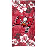 WinCraft Tampa Bay Buccaneers 60'' x 30'' Floral Spectra Beach Towel'