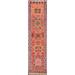 Geometric Moroccan Oriental Staircase Runner Rug Handmade Wool Carpet - 2'5" x 12'8"