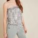 Anthropologie Tops | Anthropologie Maiah Tube Top Nwt Silver Gray M | Color: Gray/Silver | Size: M