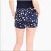 J. Crew Shorts | J. Crew Casual ‘Star’ Shorts Size 8 | Color: Blue | Size: 8