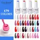 Clou beauté – vernis à ongles UV LED Semi-Permanent 179 couleurs hybride 15ml jaune rose Art