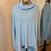 Anthropologie Sweaters | Anthro Saturday Sunday Brushed Cowl Neck Sweater | Color: Blue | Size: M/L