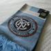 Adidas Accessories | New York City Fc / Nycfc - Multi-Bar Adidas Scarf | Color: Blue | Size: Os