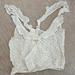 Free People Tops | Free People White Eyelet Top, Xs | Color: White | Size: Xs