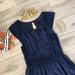 Anthropologie Dresses | Anthropologie Maeve Ingrid Sapphire Dress Silk 6 | Color: Blue | Size: 6