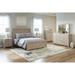 Senniberg Light Brown Panel Bed