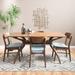 Fausett Mid-Century Modern 5 Piece Dining Set by Christopher Knight Home