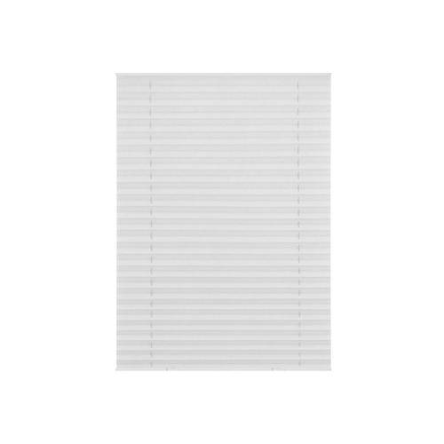 Lichtblick Dachfenster Plissee Haftfix, ohne Bohren (47,3x100 cm F06/FK06, weiß)