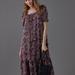 Anthropologie Dresses | Anthro Maeve Lisabetta Maxi Dress M | Color: Black/Purple | Size: M