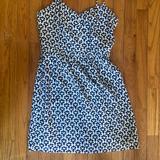 J. Crew Dresses | J Crew Navy And White Strappy Dress | Color: Blue/White | Size: 6