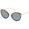 Tom Ford Womens Sunglasses Jess FT0683, 55X, 63