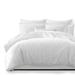 The Tailor's Bed Waffle Standard Cotton 3 Piece Comforter Set Polyester/Polyfill/Cotton in White | California King Comforter + 2 King Shams | Wayfair