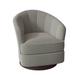 Barrel Chair - Fairfield Chair Tipsy 28.75" W Swivel Barrel Chair Polyester in Red/Gray | 30.25 H x 28.75 W x 31 D in | Wayfair