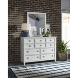 Bondi 10 Drawer Chest Wood in Brown/White Coastal Living™ by Universal Furniture | 42 H x 58 W x 19 D in | Wayfair U033A050