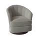 Barrel Chair - Fairfield Chair Tipsy 28.75" W Swivel Barrel Chair Polyester in Gray | 30.25 H x 28.75 W x 31 D in | Wayfair
