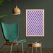 East Urban Home Retro Style Innovative Abstract Squares Pattern Modern Design - Picture Frame Graphic Art Print on Fabric Fabric | Wayfair