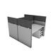 OBEX Cubicle Wall Panel Extender w/ Standard Brackets | 24 H x 60 W x 0.5 D in | Wayfair 24X60PET-SH-LP