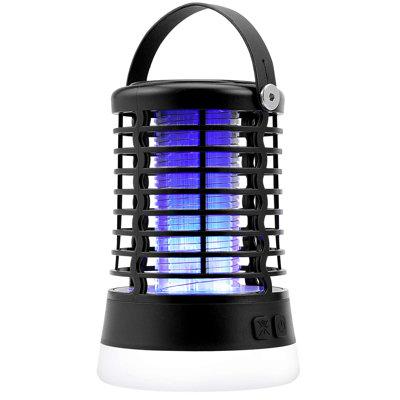 mskey Electric Mosquito Killer Fly Insect Killer Traps w/ Camping Lamp For Outdoor & Indoor,Waterproof Light Bulb Lamp For Backyard Patio Plug