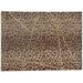 Brown Rectangle 2' x 3' Kitchen Mat - Mercer41 Adelmo Geo Cheetah Kitchen Mat 0.08 x 24.0 W in white | Wayfair 585AB507E3734758BA24C5532525C383