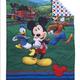 Disney Bedding | Disney Mickey's Big Adventure 4pc Toddler Bed Set | Color: Blue/Green | Size: Toddler Bed Set 4 Piece