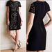 Anthropologie Dresses | Anthropologie Maeve Lasercut Sheath Dress Size 6 | Color: Black/Tan | Size: 6