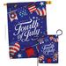 Breeze Decor 2-Sided 40" H X 28" W Flag in Blue | 40 H x 28 W in | Wayfair BD-FJ-S-111098-IP-BO-D-US21-BD