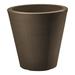 Crescent Garden Resin Pot Planter Plastic in Brown | 26 H in | Wayfair A116544A