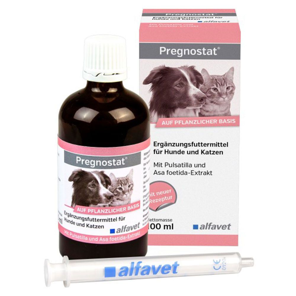 Pregnostat Ergänzungsfutterm.flüss.f.Hunde/Katzen 100 ml Flüssigkeit
