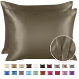 Satin Pillowcase for Hair and Skin with Hidden Zipper